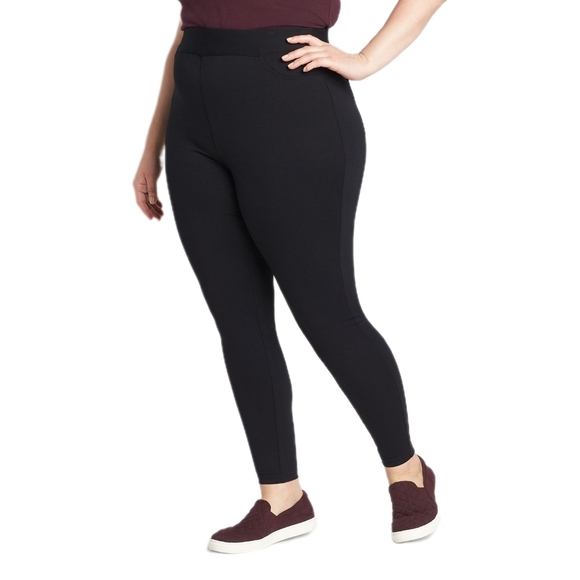 torrid Pants - Torrid High Rise Slim Fix Pixie Ponte Pants